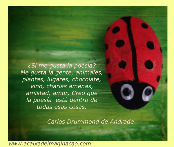 homenaje a Drummond Claudine Bernardes