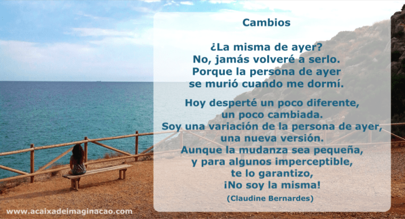 Poesía Cambios para la Caja de Imaginación