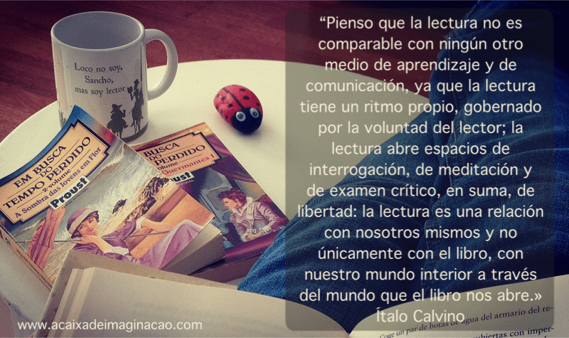 lectura es una relación con nosotros mismos