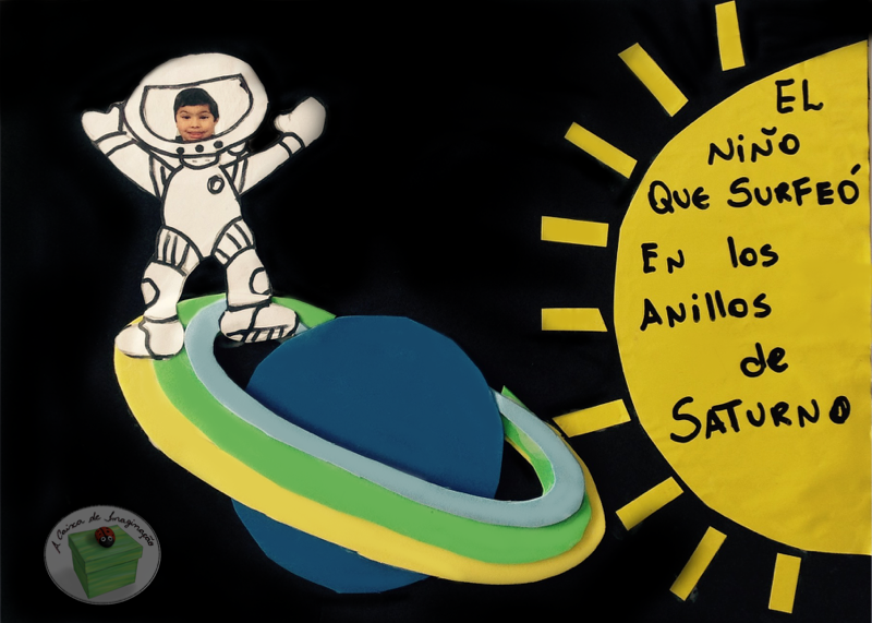 cuento el niño que surfeó en los Anillos de Saturno