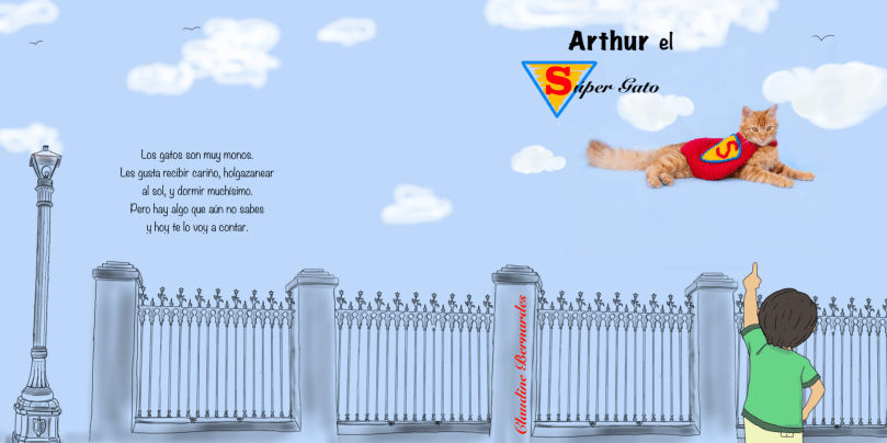 Arthur el super gato Claudine Bernardes